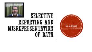 Selective Reporting and Misrepresentation of Data [upl. by Driskill]