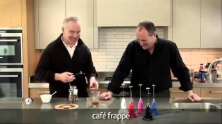 How to make a frappé coffee using an aerolatte milk frother [upl. by Mandell580]