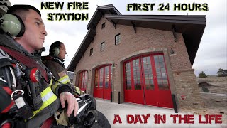 First 24 Hours in a New Fire Station  A Day in the Life [upl. by Roxanne]