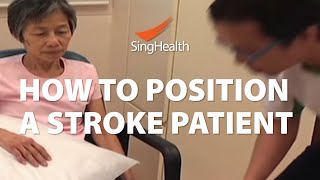 How To Position A Stroke Patient [upl. by Talmud895]