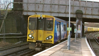 Half an Hour at 216  Birkenhead North Station 1022017  Class 507 508 terminus [upl. by Evot482]