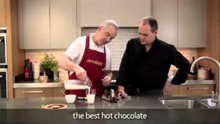 How to make a hot chocolate using an aerolatte milk frother [upl. by Dibru302]